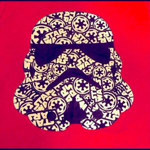 🔴STAR WARS Storm Trooper black/white graphic tee